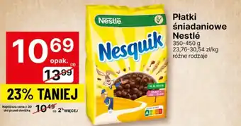 Delikatesy Centrum Płatki śniadaniowe Nestle oferta