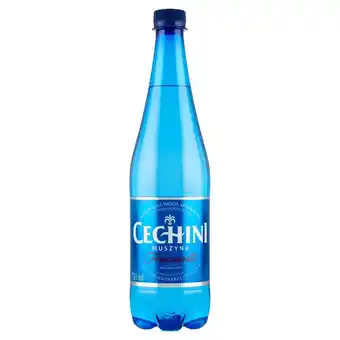 Carrefour Muszyna Cechini Frizzante Naturalna woda mineralna wysokozmineralizowana wysokonasycona 750 ml oferta