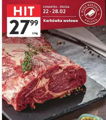 Intermarche Karkówka wołowa 1 kg oferta