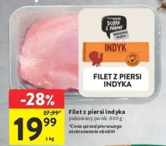 Intermarche Filet z piersi indyka 1 kg oferta