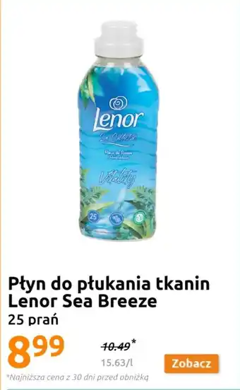 Action Płyn do płukania tkanin Lenor Sea Breeze 25 prań oferta