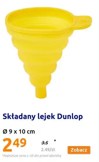 Action Składany lejek Dunlop oferta