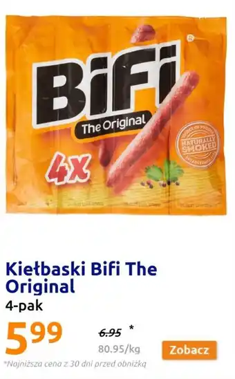 Action Kiełbaski Bifi The Original 4 pak oferta