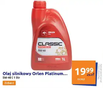 Olej silnikowy Orlen Platinum 1l