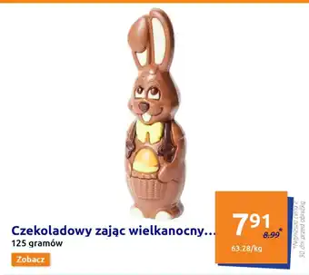 Action Czekoladowy zając wielkanocny 125g oferta