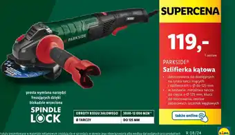 Lidl PARKSIDE Szlifierka kątowa oferta