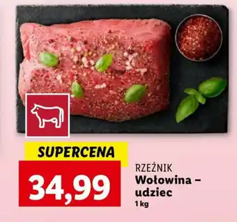 Lidl RZEŹNIK Wołowina udziec 1 kg oferta