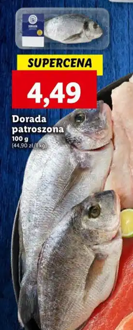 Lidl Dorada patroszona 100g oferta
