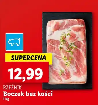 Lidl Boczek bez kości oferta