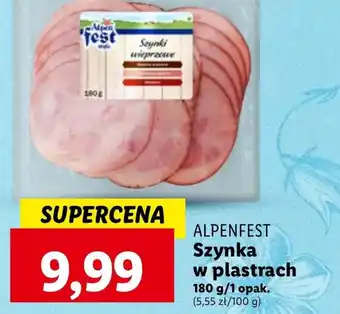Lidl Szynka oferta