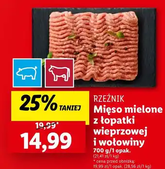 Lidl Mięso mielone oferta