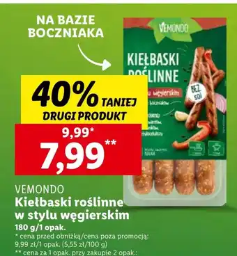 Lidl Kiełbaski roślinne oferta