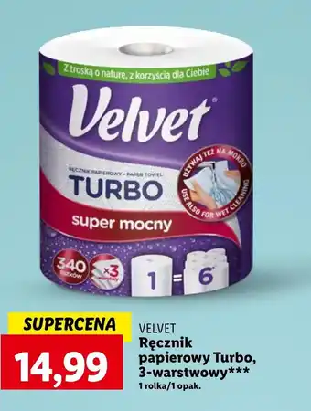 Lidl Ręcznik papierowy Velvet oferta