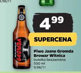 Netto Piwo Jasne Gromda Browar Witnica oferta