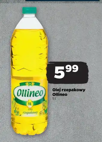 Netto Olej rzepakowy Ollineo oferta