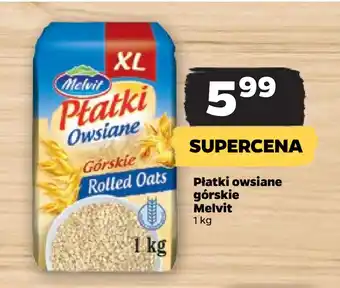 Netto Płatki owsiane górskie Melvit oferta