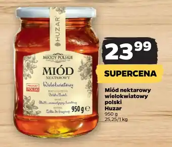 Netto Miód nektarowy wielokwiatowy polski Huzar oferta