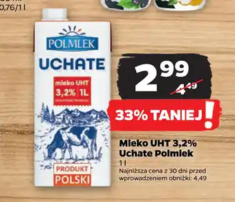Netto Mleko UHT 3,2% Uchate Polmlek oferta