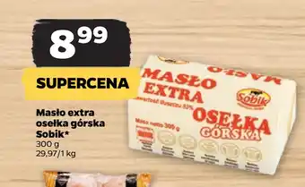 Netto Masło extra osełka górska Sobik oferta