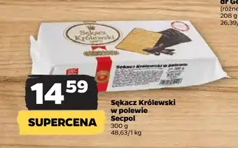 Netto Sękacz Królewski w polewie Secpol oferta