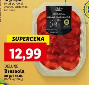 Lidl DELUXE Bresaola 80g oferta