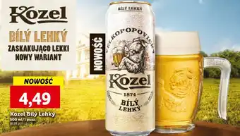 Lidl Kozel Bílý Lehký 500ml oferta