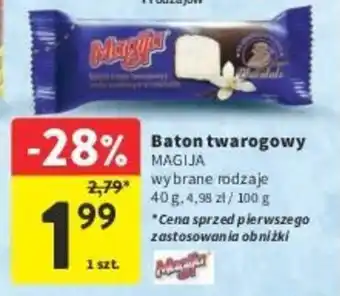 Intermarche Baton twarogowy 40 g oferta