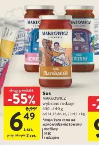 Intermarche Sos 400-440 g oferta