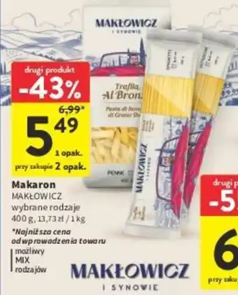 Intermarche Makaron 400 g oferta