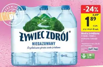 Intermarche Woda źródlana 1 L oferta