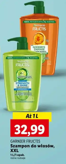 Lidl GARNIER FRUCTIS Szampon do włosów, XXL 1l oferta