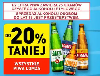 ALDI WSZYSTKIE PIWA ŁOMŻA oferta