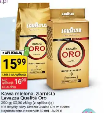 Stokrotka Kawa mielona, ziarnista Lavazza Qualità Oro 250g oferta