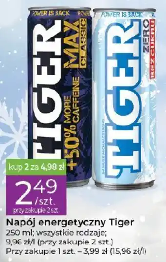 Stokrotka Napój energetyczny Tiger 250 ml oferta