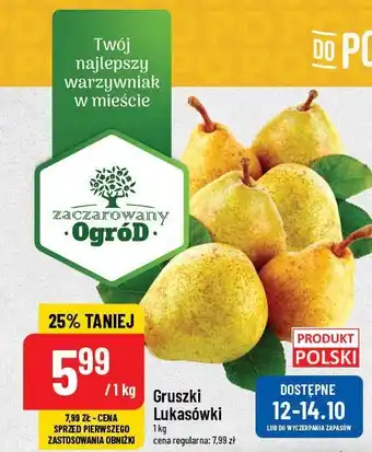 Lidl Gruszka lukasówka 1 KG oferta