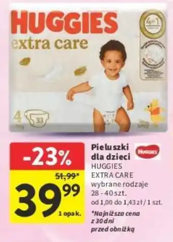 Intermarche Pieluszki dla dzieci oferta