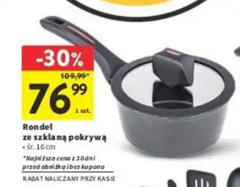 Intermarche Rondel ze szklaną pokrywą oferta
