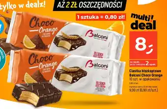 Dealz Ciastka biszkoptowe Balconi Choco Orange oferta