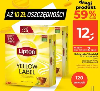 Dealz Herbata Lipton Yellow Label oferta