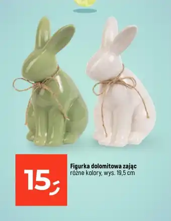 Dealz Figurka dolomitowa zając oferta
