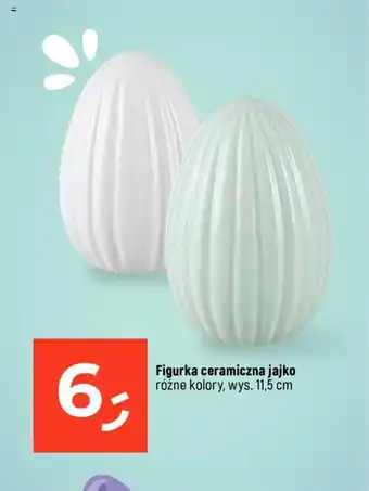 Figurka ceramiczna jajko