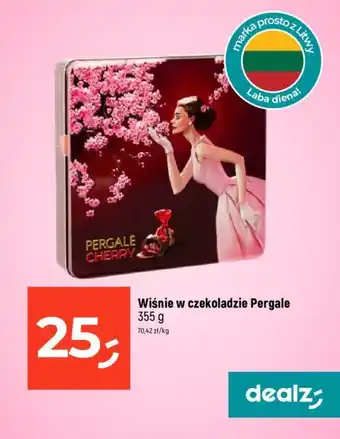Dealz Wiśnie w czekoladzie Pergale 355 g oferta