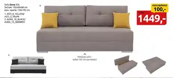 Black Red White Sofa oferta