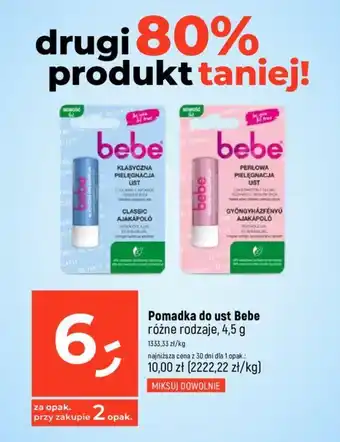 Dealz Pomadka do ust Bebe 4,5 g oferta