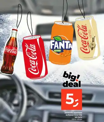 Zawieszka zapachowa na licencji Coca-Cola