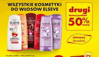 Biedronka WSZYSTKIE KOSMETYKI DO WŁOSÓW ELSEVE oferta