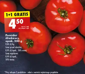 Biedronka Pomidor śliwkowy, opak. 500 g oferta