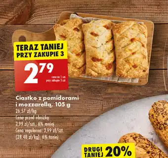 Biedronka Ciastko z pomidorami i mozzarellą, 105 g oferta