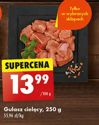 Biedronka Gulasz cielęcy, 250 g oferta