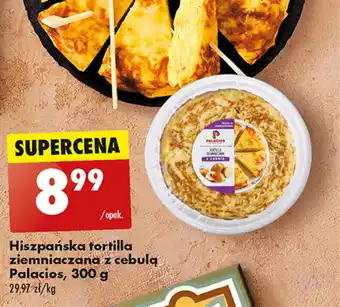 Biedronka Hiszpańska tortilla ziemniaczana z cebulą Palacios, 300 g oferta